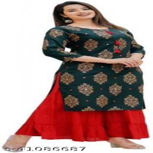 Chitrarekha Attractive Women Rayon Kurta Sets