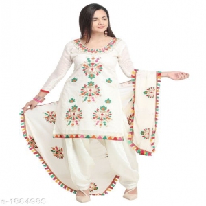 Eashita Collection Chanderi Cotton Suits & Dress Materials