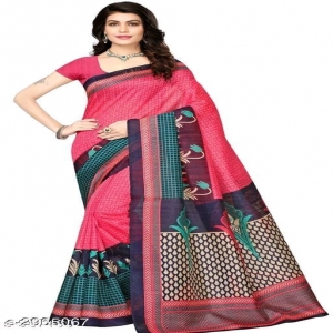 Bhagalpuri Art Silk Sarees Art Silk