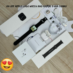 Apple Logo Watch & Airpods 3 USA combo