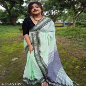 Aakarsha Voguish Sarees Khadi Cotton