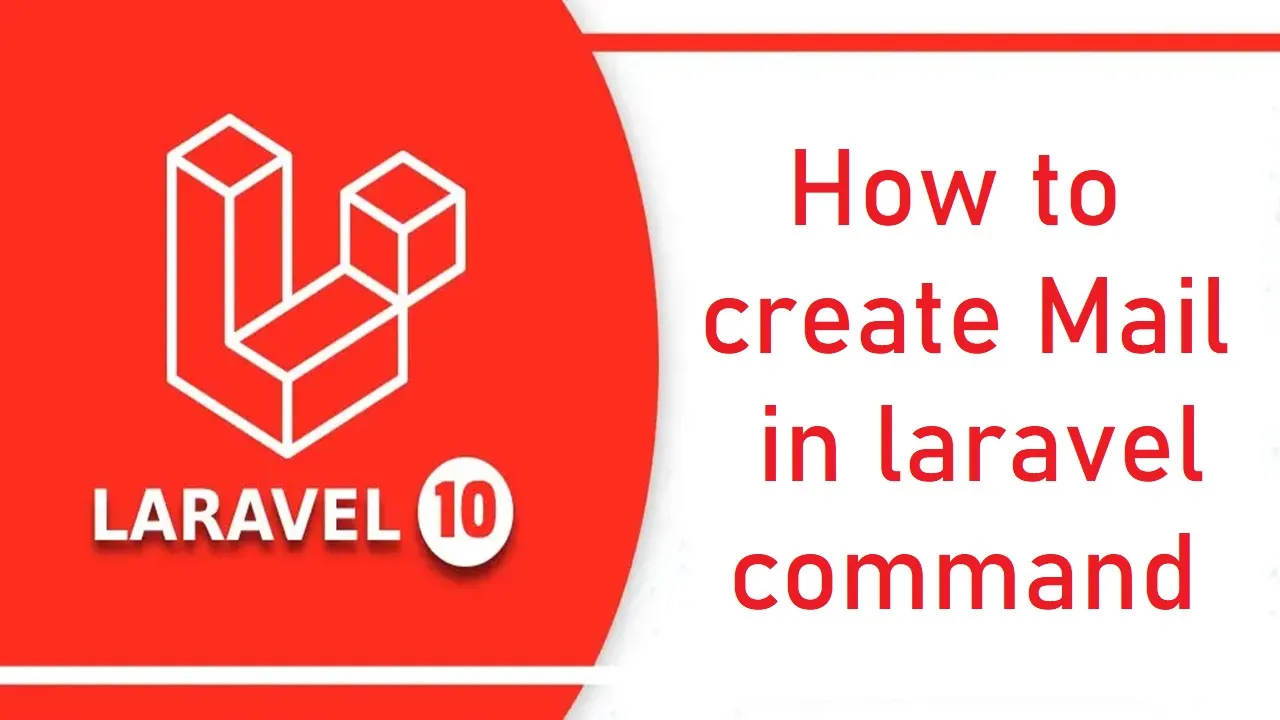 How to create Mail in laravel command