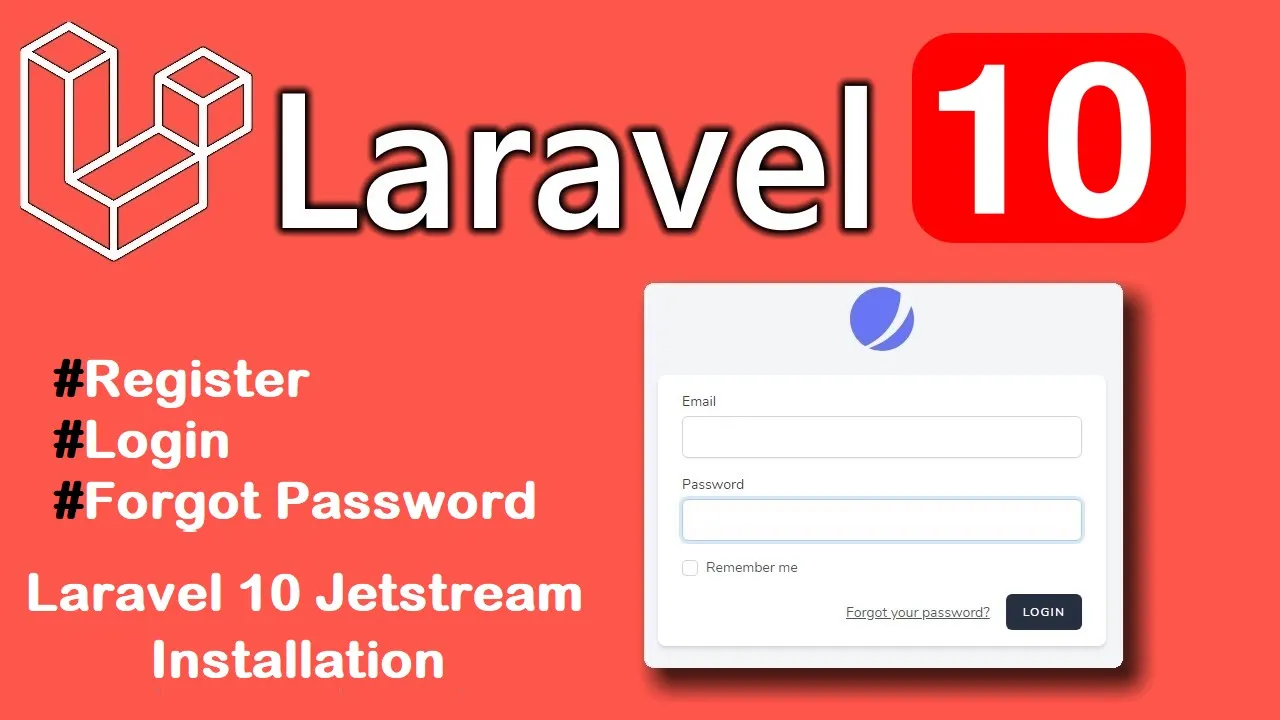 Laravel 10 Jetstream Install | Laravel Jetstream Livewire | Laravel Jetstream