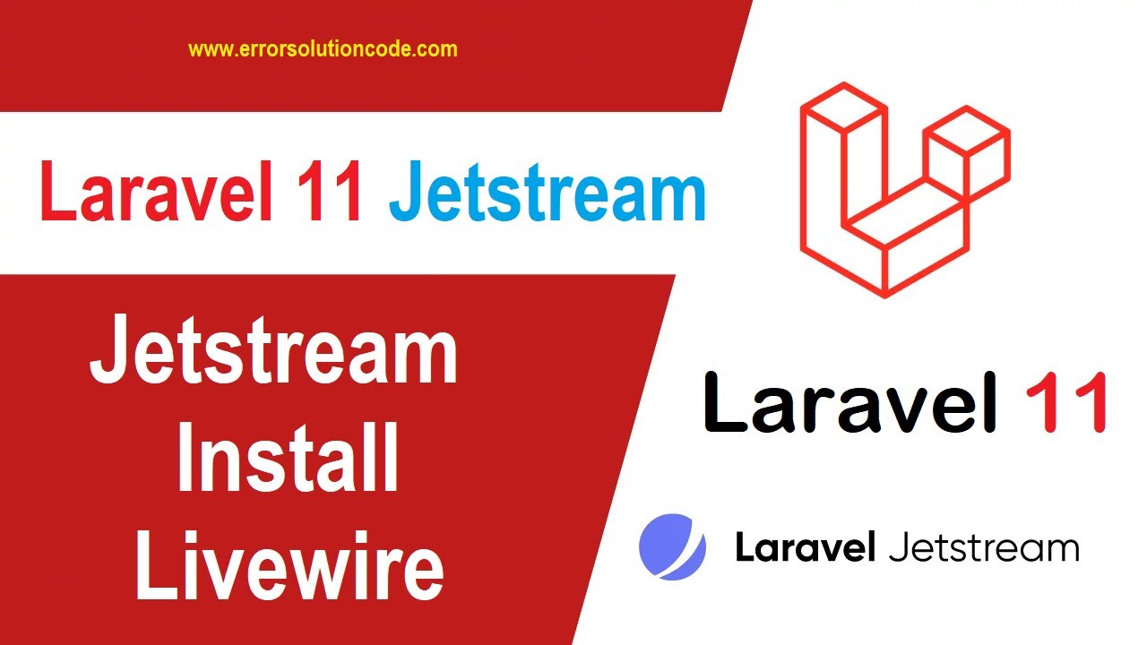 Laravel 11 Jetstream | Laravel Jetstream | Laravel Jetstream Tutorial | Laravel Jetstream Livewire