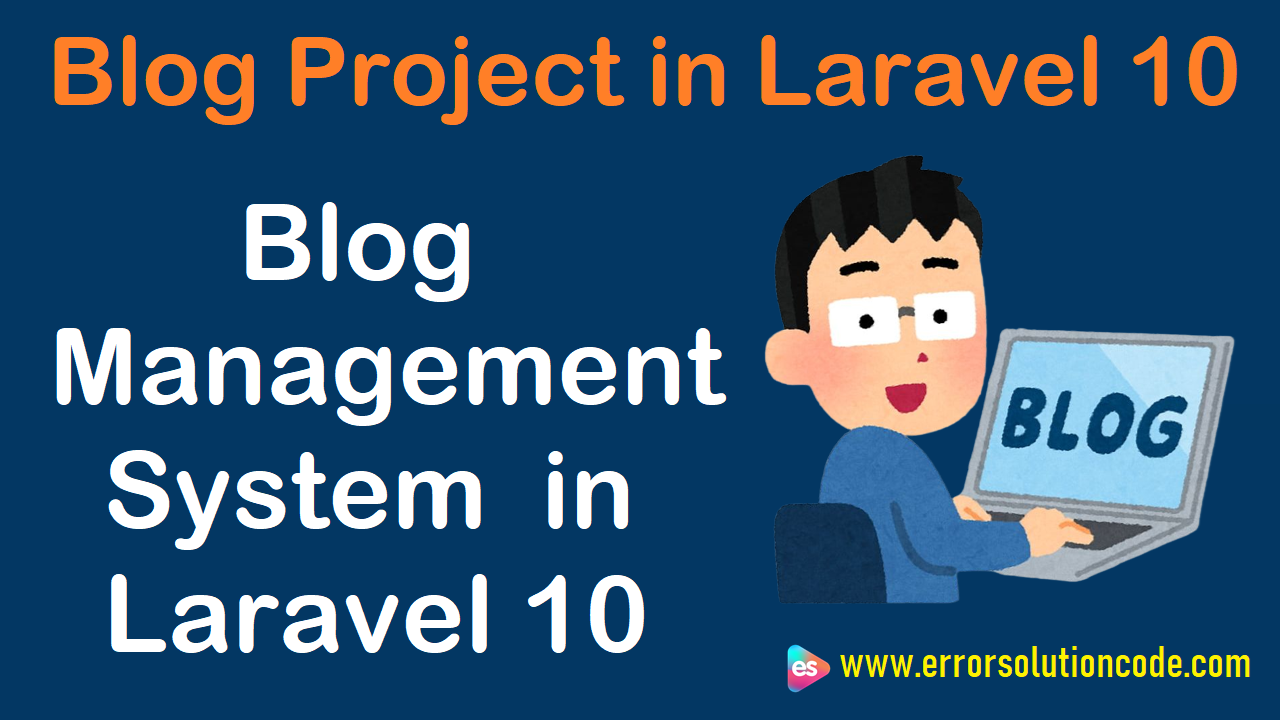 Blog Website in Laravel 10