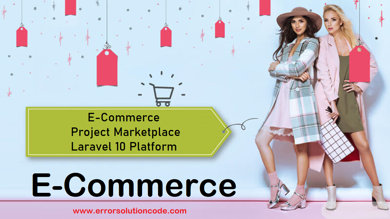 E-Commerce Project Marketplace Laravel 10 Platform