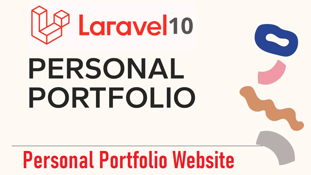 Personal Portfolio Website in Laravel 10